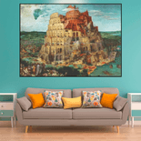 Puzzle 1500 Pecas Torre de Babel - Bruegel - Clementoni